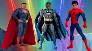 ADIT SOPO JARWO MENJADI SUPERHERO || BATMAN SUPERMAN SPIDERMAN