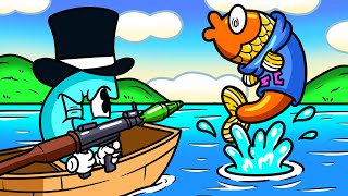 We Blow Up Infinite Fish with a RPG and Lose Our Minds in Critical Fishing! screenshot 1