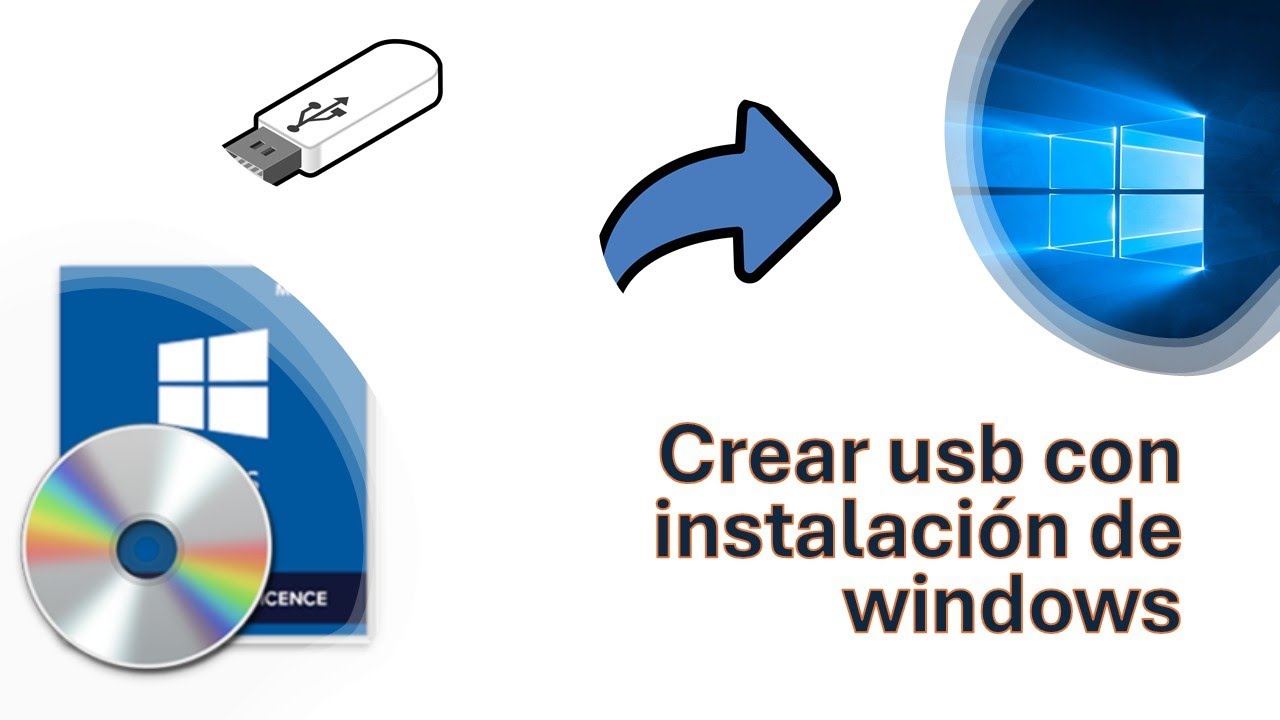 Como crear una usb con windows 10 y 11 - YouTube