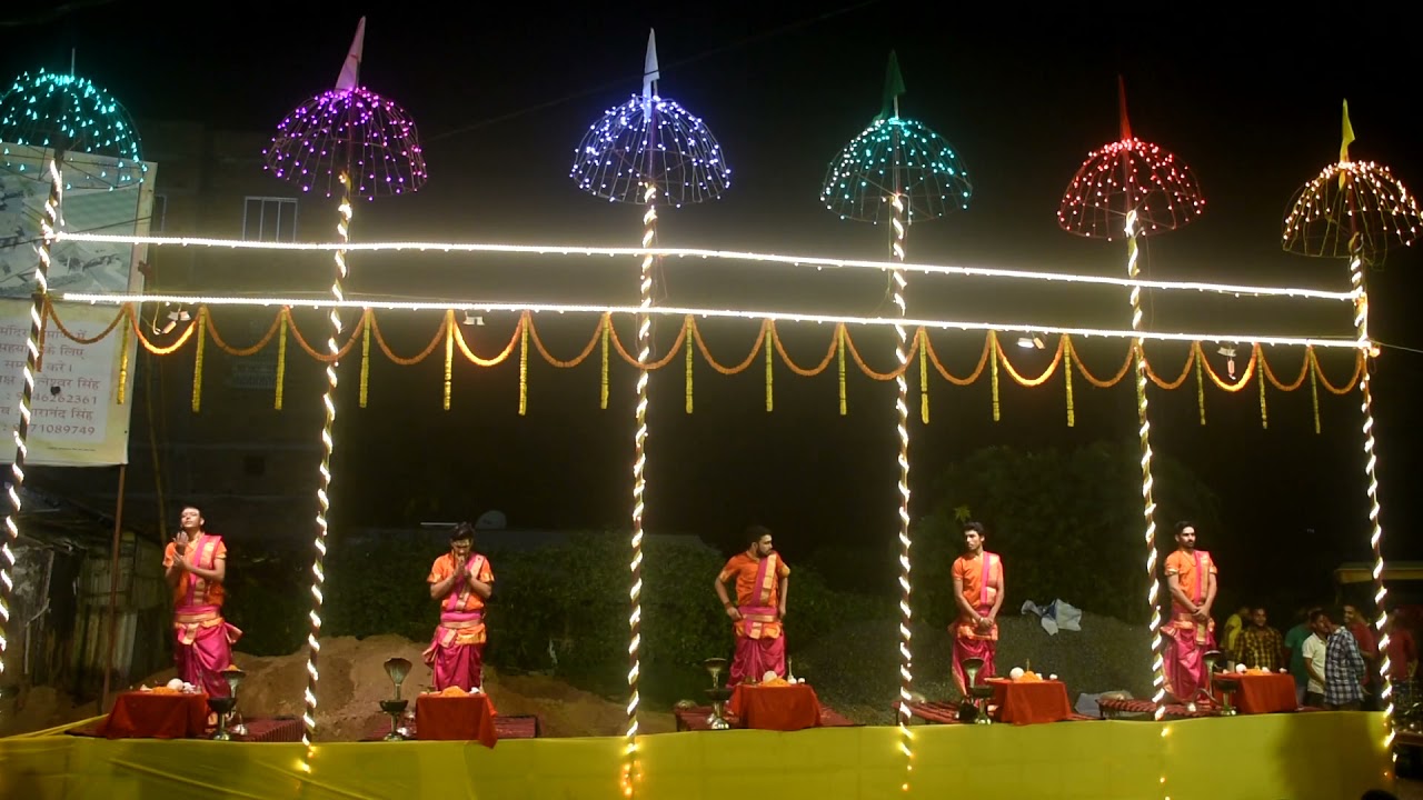 #Begusarai ◆बखरी के पुरानी दुर्गा मंदिर ( माँ दुर्गा की महाआरती )