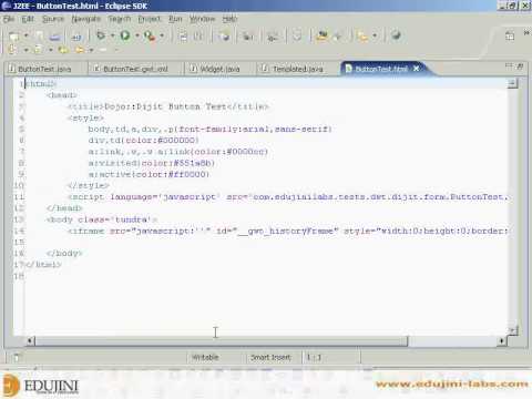 Dojo on Google Web Toolkit (Big Fonts)
