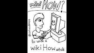 How to write a Wikihow article