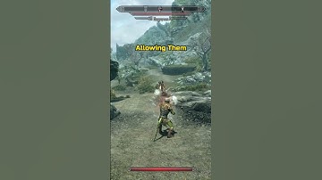 ✨Hidden Ward Features in Skyrim! #gaming #skyrim #rpg #shorts