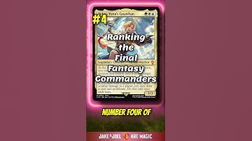 Ranking the Final Fantasy Commanders #shorts