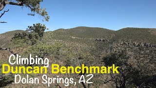 Climbing Duncan Benchmark - Dolan Springs, AZ