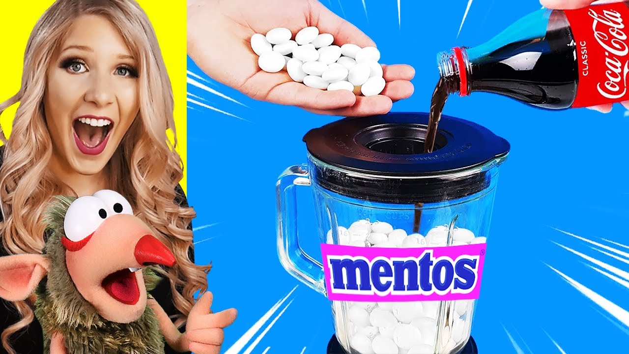 Extreme Diet Coke And Mentos Experiments Youtube