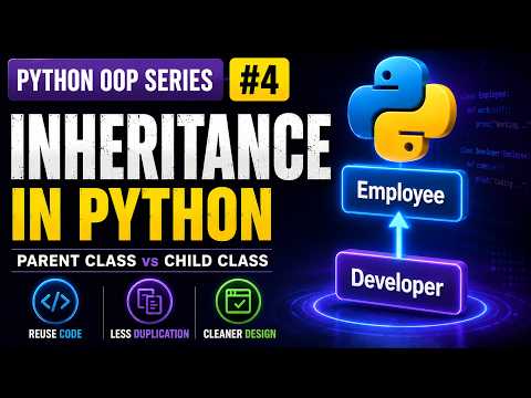 Inheritance Explained | Create Subclasses Like a Pro | Python OOP Series #4
