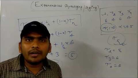 Exponential Averaging/Aging To Predict BT In SJF With Example || In Hindi