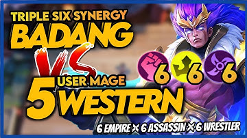 BADANG UNLI ULTIMATE ! 6 ASSASSIN 6 EMPIRE 6 WRESTLER COUNTER WESTERN DESERT MAGE ! MAGIC CHESS