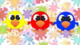 🌈 Учим Цвета. Цветная Птичка. Образовательный Мультик Для Детей. Learn Colors.