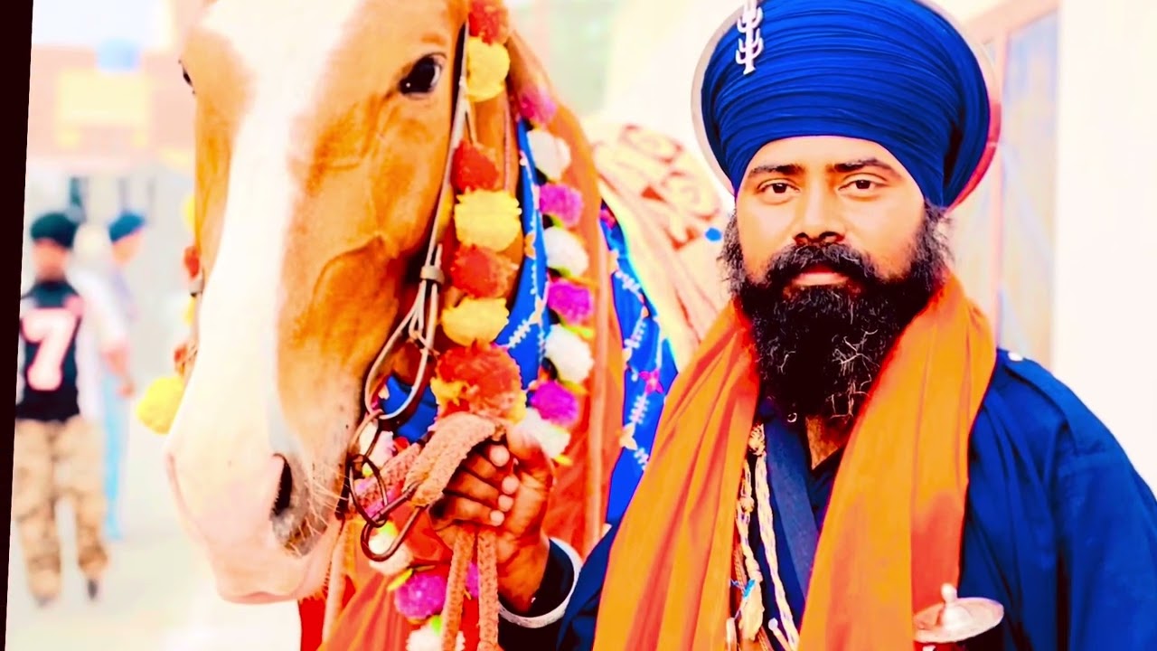 baba joraver  singh baba fateh singh garland akhada pind koom kalan