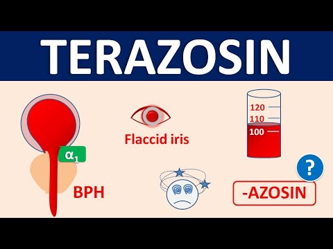 Terazosin for BPH and hypertension - Mechanism, precautions, side effects