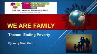 We Are Family MIT Hackathon 2020