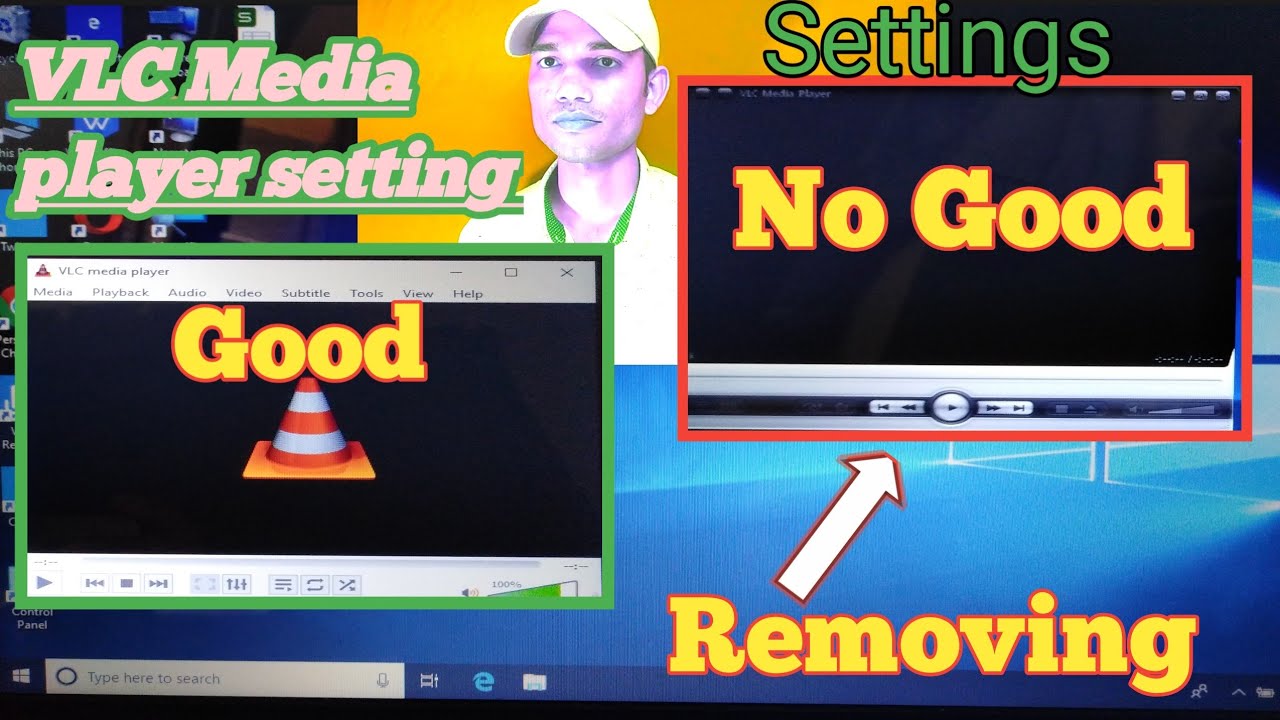 VLC media player setting वीएलसी मीडिया प्लेयर सेटिंग - YouTube