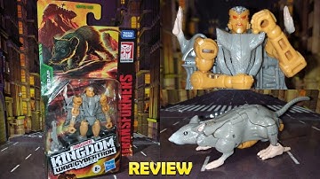 Transformers War for Cybertron: Kingdom Core Class WFC-K2 Rattrap Review.