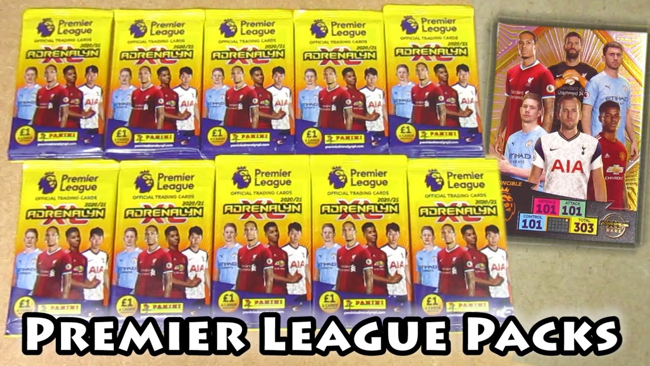 Panini Premier League 2020/21 ADRENALYN XL bolsillo Tin 20/21 Edición Limitada MB4 