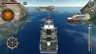 game xe cảnh sát/ lái tàu vận chuyển xe hơi/Police Ship Transporter Car Cargo /mt gaming5 screenshot 3