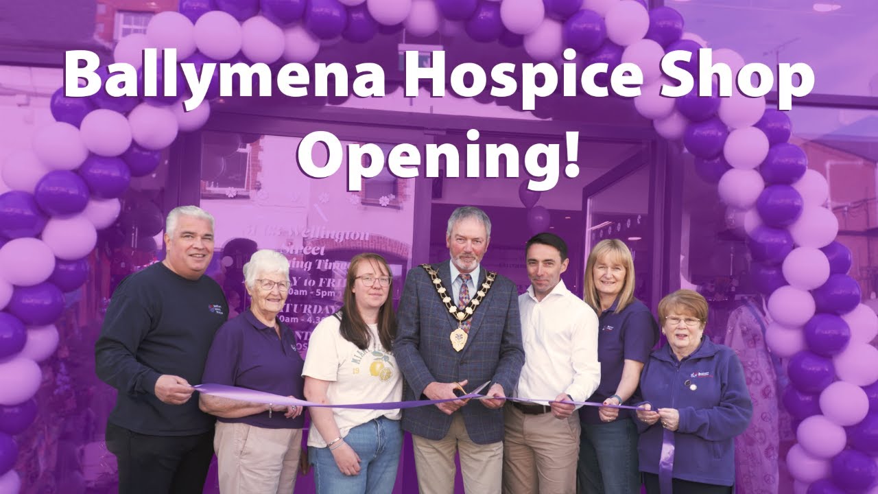 Ballymena Hospice Shop Opening