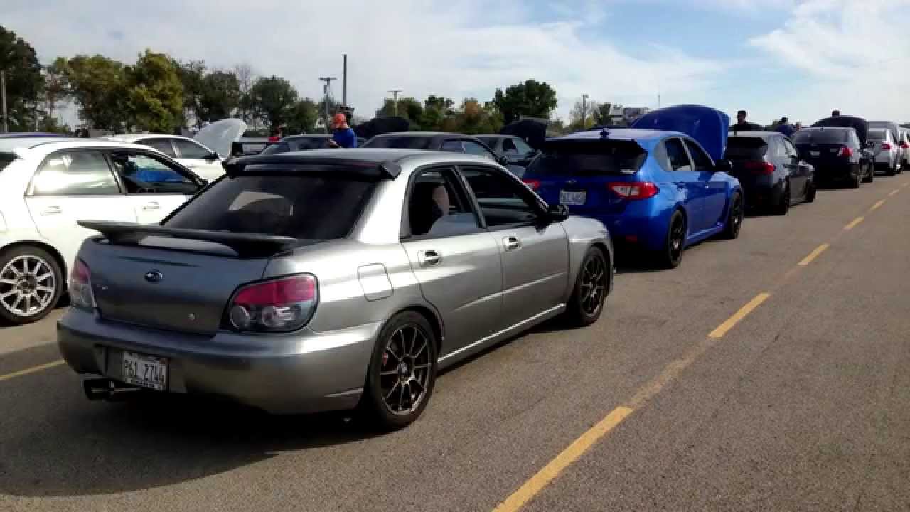 2013 WRX 1/4 Mile Pass at 2014 MWSOC Subaru Shootout