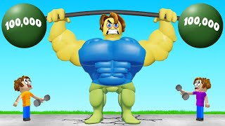 I Reached GOD LEVEL STRENGTH In The Gym! (Roblox)