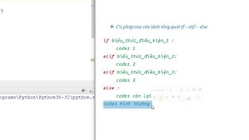 7. Câu lệnh rẽ nhánh trong Python (Conditional Statements in Python)