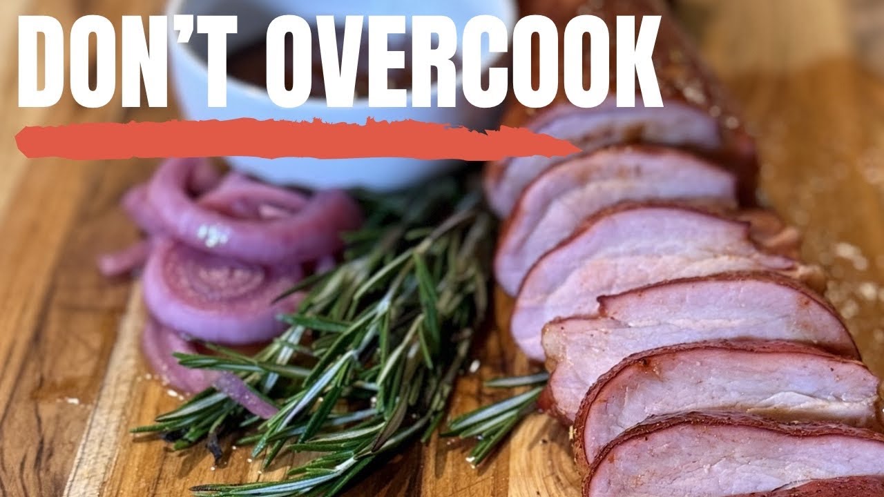 Perfectly Smoked Pork Loin | Juicy, Tender & Foolproof #explorepage #fyp #bbq #cooking 