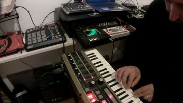 Korg collection Microkorg + Volca Sample + Kaossilator pro + Kaosspad by Armand The Chemist