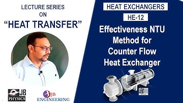 Lec 12 Effectiveness NTU for Counter Flow Heat Exchanger