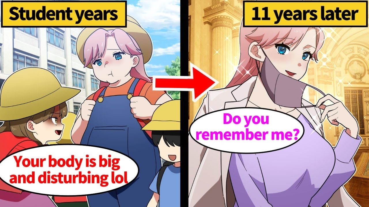 I was tall and heavy, and I was being ridiculed. However, 11 years have passed and...【Manga】
