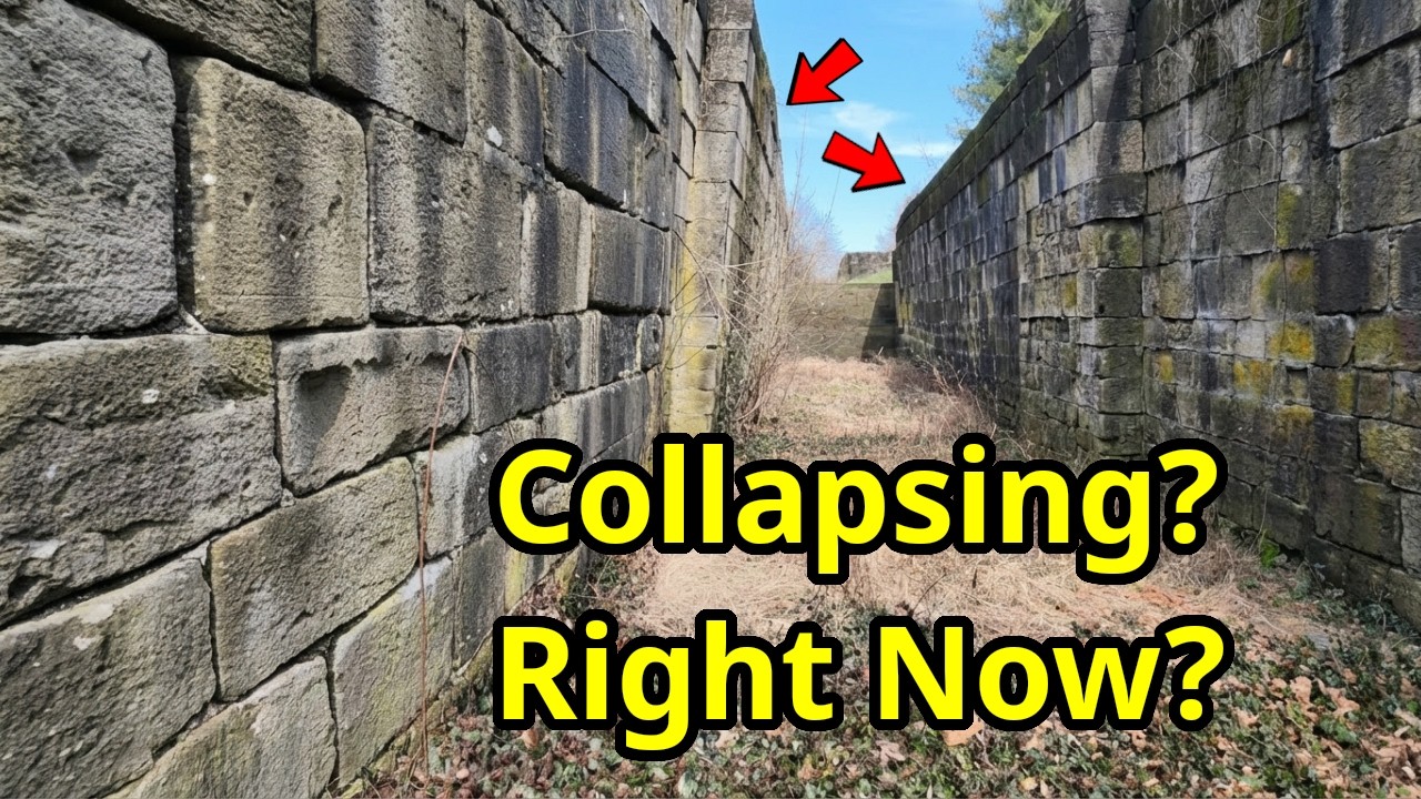 Наиболее хорошо сохранившиеся (и обрушающиеся?) шлюзы XIX века!