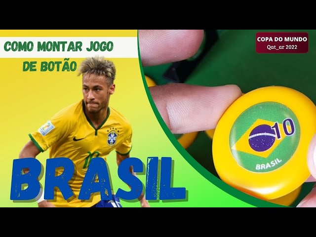 Jogo Futebol De Botão Completo Com Seleções 2 Times Original Gulliver Bolão  Mesa Classicos Brasil Argentina Seleções copa do mundo 2 times 2 jogadores