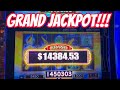 FULL VIDEO $5 Bet = $14K Grand #jackpot #happy #lucky