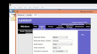 In this video i have demonstrated how to , configure wireless cisco
router & can access from pc.