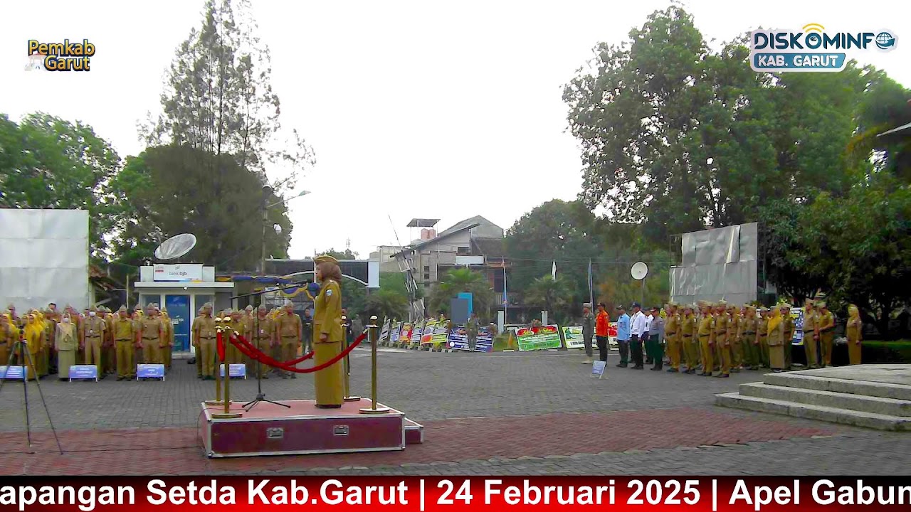 Apel Gabungan Di Lingkungan Pemerintah Kabupaten Garut
