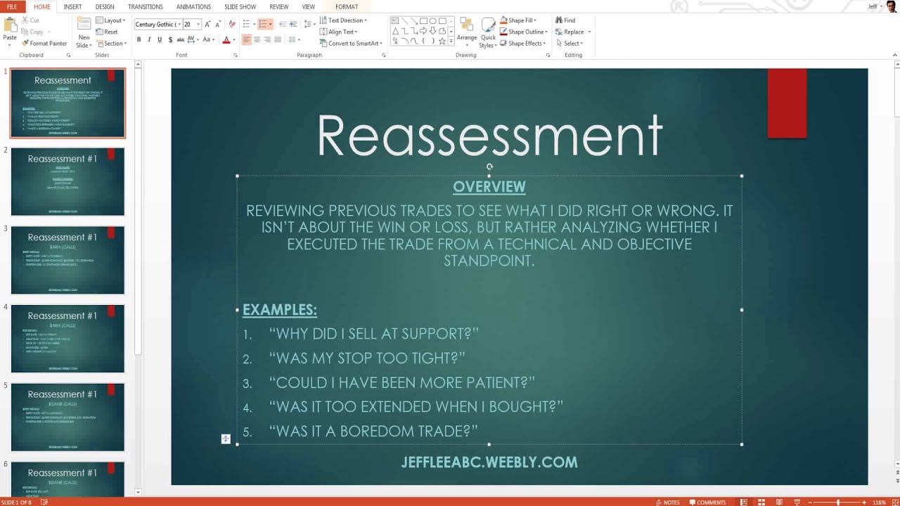 Reassessment Video Introduction