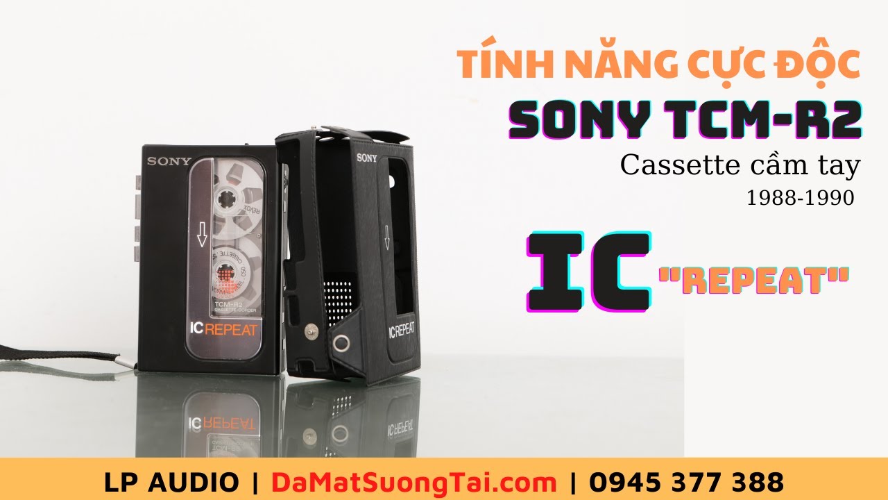 Cassette cầm tay Sony TCM-R2