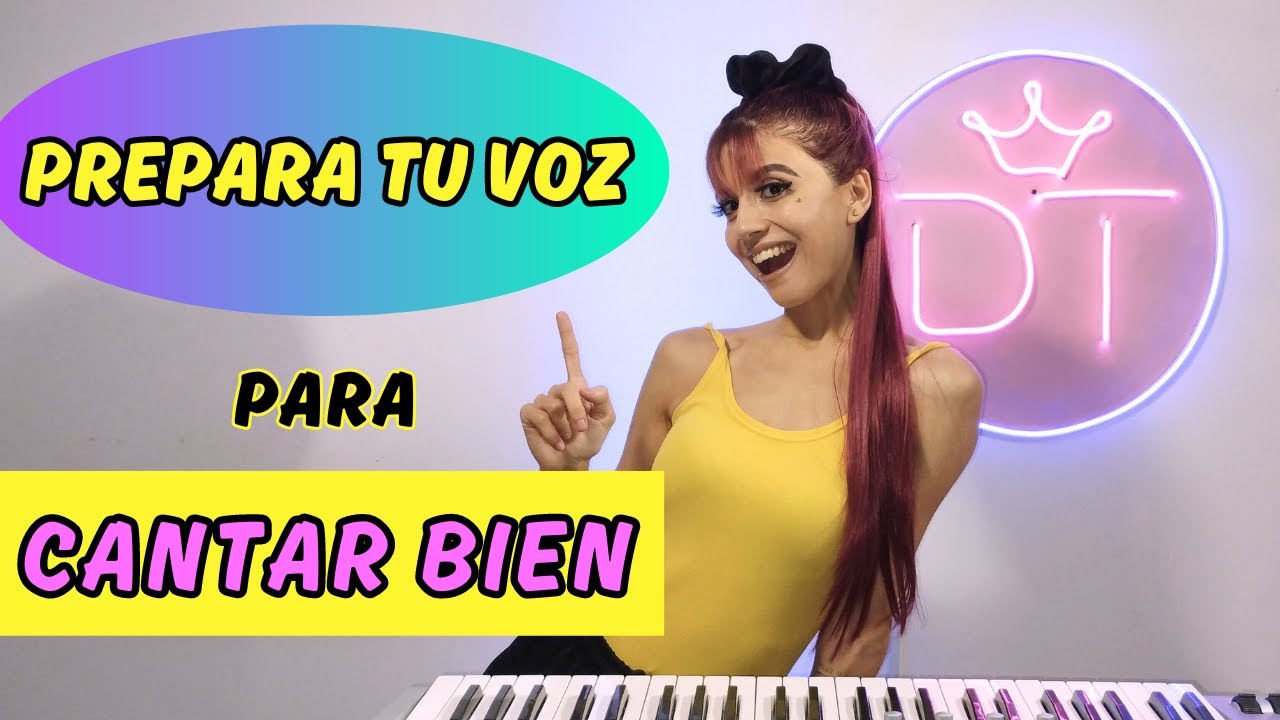 PREPARA TU VOZ ANTES DE CANTAR Calentar la voz Cantar bien con un solo ...