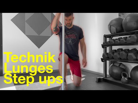 Lunges, Step-ups, and Single Leg Squats: The Correct Technique