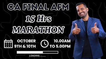 Revise AFM in one day - Session 1