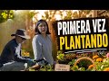 Mi suegra me enseñó a cultivar frutas y verduras 🌱 | Primera vez haciendo jardinería