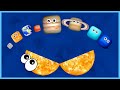 Square planets compilation  hungry sun 2  planets sizes for baby  funny square planets for kids