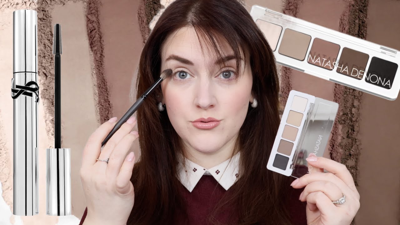 🌟 НОВИНКА 🌟 Палетка теней для век Natasha Denona Mini Eye Sculpt Cool и тушь для ресниц YSL Latex...