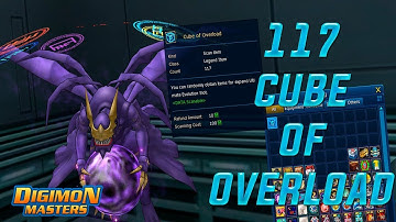 Scanning Cubes Of Overload | Digimon Masters Online