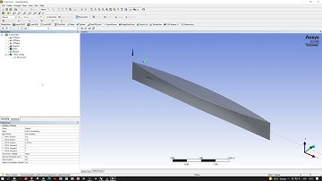 ANSYS AQWA, Wigley hull - PART #2, DesignModeler
