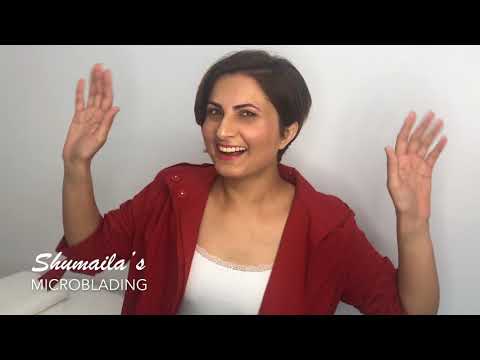 Microblading Eyebrows Treatment & Review | Shumaila's London Lahore