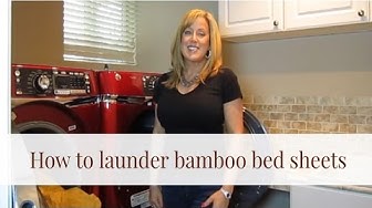 How to Launder Bamboo Bed Sheets, by BedVoyage