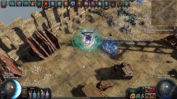 Path of Exile 2.4 - LL BV - Trying a map speed setup with Soulthirst - Waterways