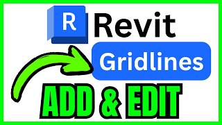 How To ADD And EDIT GRIDLINES In Revit (QUICK & EASY) 2026