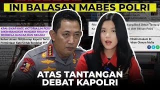 Serem, Ini Isi Wa Mabes Polri Dengan Kate Victoria Lim.
