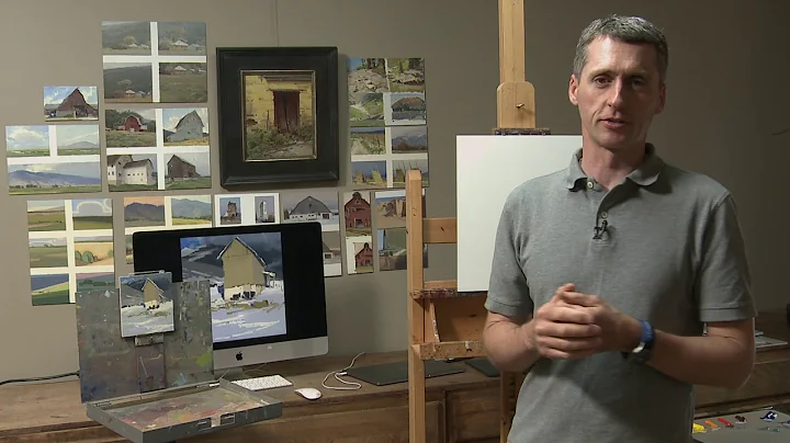 David Dibble Composing Paintings through Small Stu...